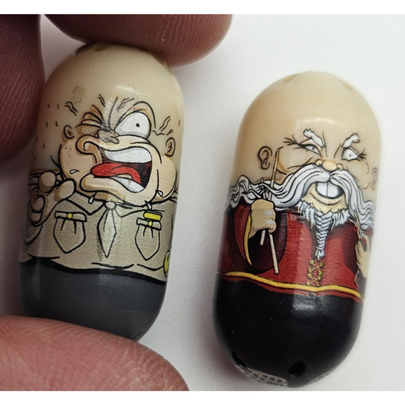 Mighty Beanz LOT OF 14 Frankenstein Unicorn Pirate Monkey Wizard Bear Boxer - Picture 6 of 10